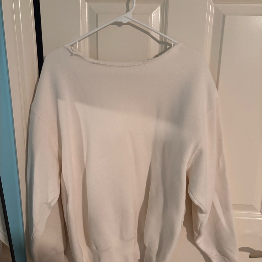Elegant White Women's Sweater